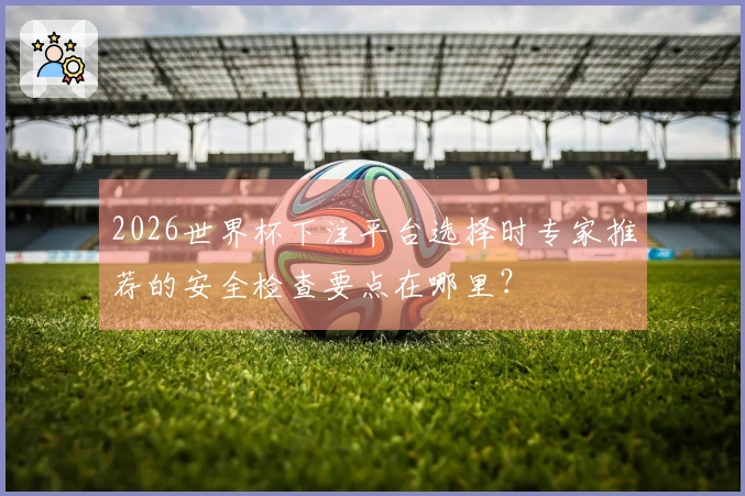 2026世界杯下注平台选择时专家推荐的安全检查要点在哪里？